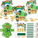 12 Sets St. Patrick's Day Leprechaun Trap Kit Bulk Catch a Leprechaun Trap Kit St Patricks Day DIY Crafts Supplies Green Rainbow Irish Holiday Activity Party Decorations Favors Gifts