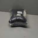 Car Neck Pillows Both Side Pu Leather 2pieces Pack Headrest Fit for Most Cars Filled Fiber Universal Car Pillow (Black)