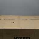 COLAMY Wooden Dining Room Chairs Set of 2, Spindle High Back Windsor Kitchen Side Chair, Farmhouse Dining Chairs for Kitchen, Dining Room, Light Brown