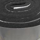 2 Pcs Metal Roofing Universal Vented Ridge Closure Strips 10.5 W x 10' L (20'l Total) Roof Panel Closure Self Adhesive Felt Tape Waterproof Windproof Seal for Metal Panels Weather Barrier