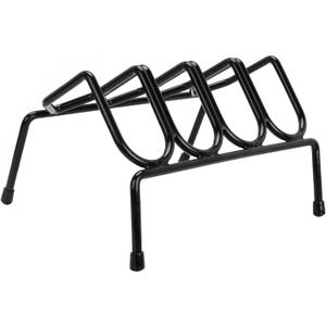 Adoreal Pistol Rack for Gun Safe, Gun Rack for 4 Handgun Pistol Holder for Gun Cabinet Storage & Organized Universal for Most Compact Pistols & Revolvers, Solid Vinyl Coating Non-Scratch