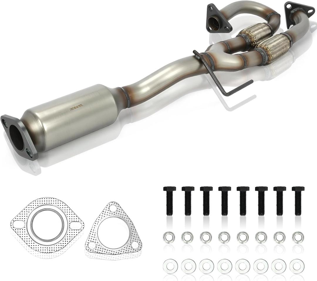 Catalytic Converter, QKVBKAU for Nissan Maxima 3.5L V6 | EPA Compliant Replacement | OBD II & High Flow Design | catalytic convertor Replaces OEM# 54875, 17387, 644003, 40981