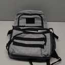 Tactical Double Deck Cooler Backpack for Men,Large Lunch Backpack with 2 Compartment,Soft Cooler Bag (Gray)
