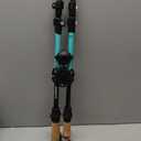 KINGGEAR Nordic Walking Stick, TP1 Hiking Poles Retractable Lightweight 7075 Aluminum, Trekking Poles with Flip Lock, Natural Cork and EVA Grip, 2pc Hiking Gear
