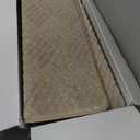 MBIGM Bullnose Non-Slip Stair Treads w/Reusable Adhesive 14 Pack 9.5" x 30" Wooden Steps Protection - TPU Backing with Steel Reinforcement - Anti-Slip Solution Basketweave Beige Non Slip Stair Tread