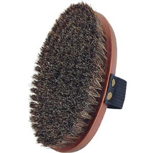 Dry Brushing Body Brush, Exfoliating Body Scrubber Natural Horsehair Bath Brushes Wooden Handle for Shower, Skin Exfoliation, Cellulite and Lymphatic Improvement Gift