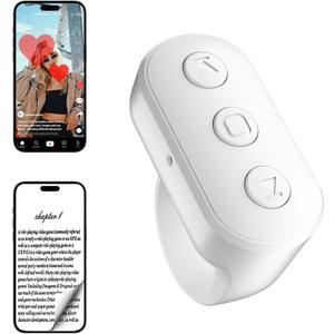 Scrolling Ring for TikTok YouTube Instagram Shorts Video