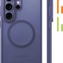 TORRAS Magnetic Shockproof for Samsung Galaxy S26 Ultra Case, Fit for MagSafe, 12FT Military Grade Protection, Translucent Slim Case for Samsung S26 Ultra Case Anti-Fingerprint Anti-Scratch, Purple