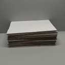 SPEPLA Shipping Boxes 10x7x5 Set of 40, White Corrugated Cardboard Box for Mailing Business Packaging