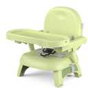 Bella's Friends 3-in-1 Toddler Booster Seat for Dining Table and Kitchen Chair with Adjustable Tray and Safety Straps, Foldable&Portable Baby Seat for Travel, Feeding, and Floor Use