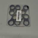 YSIL 12AN Hose Separator Clamp Fuel Line Mounting Clamp Aluminum Suitable for Oil Line Brake Line Water Pipe and Gas Line Black 6PCS