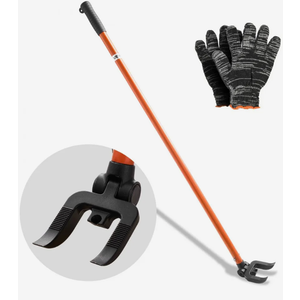 VEVOR Pallet Buster Tool, 44 Inch Carbon Steel Handle Wrecking Pry Bar, 2000 lbs Weight Capacity, Heavy Duty Deck Board Removal Tool, Breaker Bar for Flooring, Framing, Roofing, Trim, Drywall