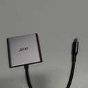 Acer SD Card Reader USB C, 3 in 1 Memory Card Reader with Dual Slots & USB 3.0, Micro SD Card Adapter for iPhone 17/16/15 Compatible with Camera, Android, MacBook Neo/Pro/Air, Laptop (Grey)