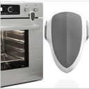 Oven Lock Child Safety, 1 Pack, Oven Door Lock Child Safety, Oven Baby Proofing, Heat-Resistant, Durable & Easy to Install Oven Safety Locks for Toddlers, Baby Proof Oven (White)