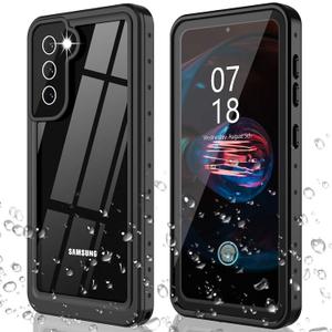 ANTSHARE for Samsung Galaxy S21+ Plus Case Waterproof, Built in Screen Protector 360 Full Body Protective Shockproof IP68 Underwater Clear Case for Samsung Galaxy S21+ Plus 6.7inch