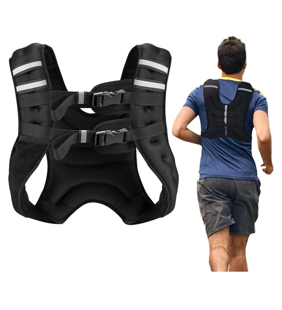 Weighted Vest for Men Workout，Strength Training Weight Vest for Men and Women, Workout Equipment for Training,Running,Jogging,etc - 8lbs,12lbs,16lbs,20lbs,25lbs,30lbs