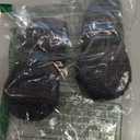 CovertSafe& Dog Boots for Dogs Non-Slip, Waterproof Dog Booties for Outdoor, Dog Shoes for Medium to Large Dogs 4Pcs with Rugged Sole Black-Blue (Size 2: 2.4''x1.7'')(L*W) for 14-27 lbs)