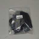 ANOGOL Hair Cap+ (Glasses) Short Black Wig Men 60s Rock Wigs Cosplay Black Synthetic Hair with Bangs Fluffy Wig 60s 70s Mens Costume Wigs Male Guy Christmas Halloween Party Outfit Daily Wear