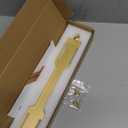 Valet Rod For Closet Pull Out, Heavy Duty Adjustable Valet Rod For Closet, Laundry Room, Bedroom, Bathroom(Gold)