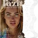 Fazit Makeup Patches - Faux Freckles - Glow Up Make-Up Patches - Cute Glitter Makeup Accessories For Women - Cosmetic Glitter For Face (Brown)