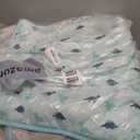 Baby Play Mat for 36'' x 36'' Playpen, Baby Mat for Floor Thicker, Playmat for Babies and Toddlers, Non Slip Cushioned Baby Crawling Mat for Playpen, Easy Clean Foam Play Mat, Dinosaur (Aqua)