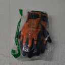 OriStout Winter Work Gloves for Men and Women, Touchscreen, Waterproof Gloves for Working in Freezer, Fishing and Gardening, Thermal Insulated, Super Grip, Orange, Large