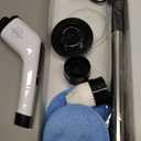 Leebein Electric Spin Scrubber, Cordless Cleaning Brush with 8 Replaceable Brush Heads, Tub and Floor Tile 360 Power Scrubber Dual Speed with Adjustable & Detachable Handle for Bathroom Kitchen Car (White)