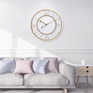 Large Wall Clock 16 Inch White Arabic Numerals Wooden Clock Battery Operated Silent Non-Ticking Decor Clock Modern Round Oversize Wall Clocks for Home, Hotel, Office, Bedroom (White, 16inch) Large Wall Clock 16 Inch White Arabic Numerals Wooden Clock Battery Operated Silent Non-Ticking Decor Clock Modern Round Oversize Wall Clocks for Home, Hotel, Office, Bedroom (White, 16inch)