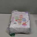 4 Pack Yogurt Parfait Cups with Lids Reusable 20 oz Overnight Oats Containers with Lids Folding Spoons Granola Topper, Cereal Salad Jars for Oatmeal Chia Pudding Meal Prep