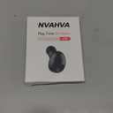 Single Bluetooth Earpiece10 Hrs Playtime, Wireless Headphone, Mono Headset Hands-Free Car Earphone, Cell Phone Bluetooth Earbud for Smart Phones PC TV Audiobook (Black)