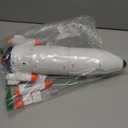 Wbzle Rocket Ship, Space Shuttle Astronaut & Space Adventure Toys,Science Educational Rocket Toys for Kids 3-5 - Lights/Music/Spray