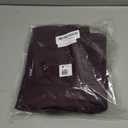 BYDOLL Table Cloth Round 60 Inch Tablecloth Fits Max50 Inch Diameter Top,Burgundy Washable Outdoor Winkle and Stain Resistant Spillproof Polyester Tablecloths for Round Tables Party Cover