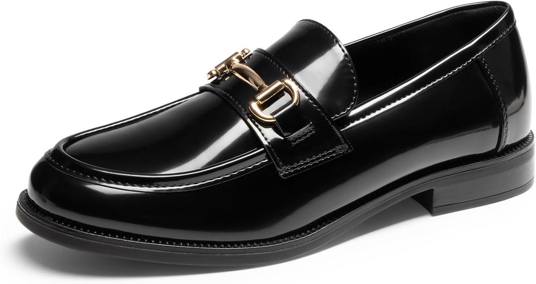 DREAM PAIRS Loafers for Women Penny Loafer Comfortable Slip On Dressy Casual Business Work Office Shoes, 10