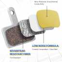 AGPTEK Bike Brake Pads, High-Performance Brake Pads, Disc Brake Pads & Spring (Semi-Metallic&Resin) for Mountain Bike Disc Brakes,Bike Pads Compatible with TRP Tektro Shimano Deore Br