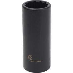 Sunex 267222 1/2-Inch Drive 22-mm 12-Point Deep Impact Socket