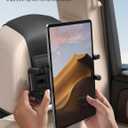 Lamicall Tablet Holder for Car Headrest - [Thick Case Friendly] [360 Rotation] Car Tablet Mount for Backseat, Road Trip Essentials for Kids, for iPad Pro, Air, Mini, Galaxy, Fire HD, 6.1-13" Tablets