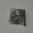 OYOANGLE Women's Ring Linked Cut Out One Piece Swimsuits Textured Tie Backless Halter Bathing Suit Monokini (Black)