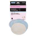 Bamboobies Overnight Nursing Pads, Ultra-Soft Velour, Reusable and Washable for Nightly Use, Leak-Proof Pads for Breastfeeding, 4 Pads