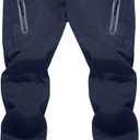 TACVASEN Men's Lightweight Hiking Tactical Pants Waterproof Quick Dry Cargo Work Rain Outdoor Pants 8 Pockets (30, 03 Navy)