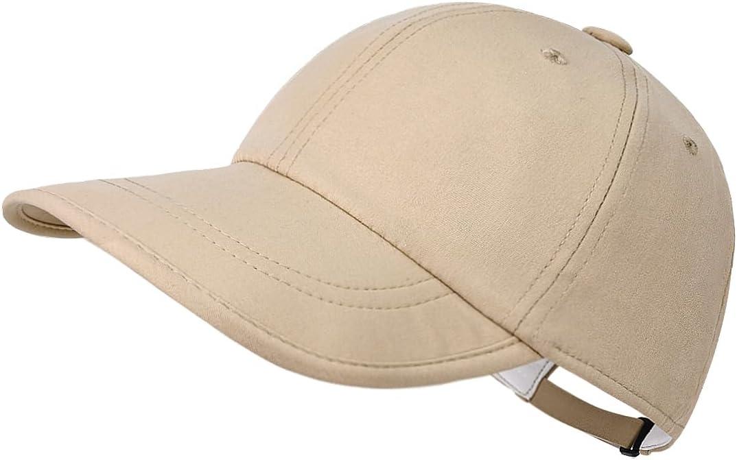 Men Women Baseball Cap, Classic Adjustable Plain Caps, Lightweight Unstructured Baseball Cap Soft Brim