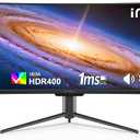 INNOCN 49" Curved Monitor Ultrawide Gaming 5K2K 120Hz 32:9 QHD 5120 x 1440P Computer Monitor, R1800, 99% sRGB, HDR400, USB Type C, DisplayPort, HDMI, Built-in Speakers, Height/Tilt Adjustable - 49C1R