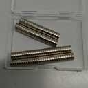 120 Pcs Neodymium Magnet, 4 mm x 1.5 mm Small Mini Magnets Strong Rare Earth Magnets Round Refrigerator Magnet for Crafts Dry Erase Board, Office, Fridge, Building Scientific Models