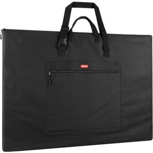 Nicpro Light Weight Art Portfolio Bag, 24 x 36 Inches Waterproof Art Portfolio Case with Shoulder & Handle Carry, for Artwork, Poster, Sketch Drawing, Canvas, Photography, Solar Panel Storage