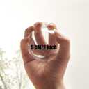40 Set 2 Inch Clear Ornaments Plastic Fillable Balls, Small Christmas Fillable Balls Clear Ornaments Bulk for Wedding Party Home Decor DIY Craft