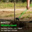 Small Sapling Puller, Heavy-Duty Tool for ¼ to ¾ Woody Stems Fully Uproots Trees, Shrubs, Vines & Thorny Brush, High-Leverage, Ergonomic Design for Landscaping Farming and Forestry