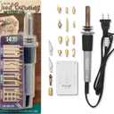 ArtSkills Wood Burning Tool, Wood Burning Kit with Pen, 14 Tool Tips & 2 Hot Knife Tips