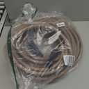 Flexzilla Colors SwivelGrip Garden Hose 5/8 in. x 50 ft., Lightweight All-Weather Water Hose, Durable and Flexible, Leak-Free Connections, Brown Mulch