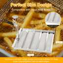 SG14 Commercial Deep Fryer Filter, 13.5x14" 304 Stainless Steel Fryer Screen