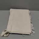 Mkono Macrame Hanging Laundry Hamper Bag Over The Door Organizer Laundry Bag Boho Decor Hanging Clothes Hamper for College Dorm Room Bathroom Home Travel Space Saving