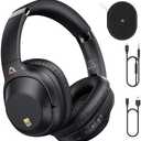 Active Noise Cancelling Headphones, Bluetooth 5.0 Wireless Headphones, LDAC Hi-Res Audio, 90 Hours Playtime, NFC Fast Pairing for Android, Dual Device Connection, Black